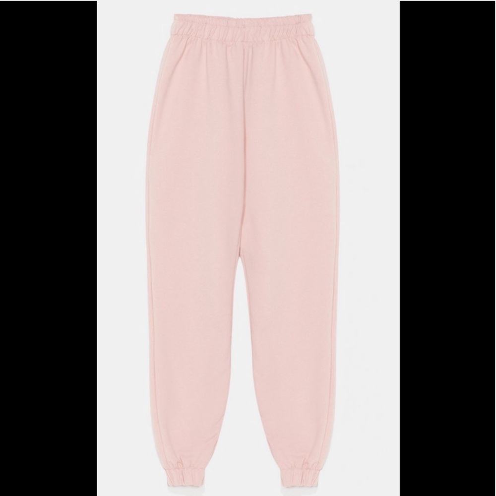 NASTY GAL, Pink, Jog the Limelight Jogger, Size L